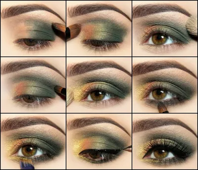 Вечерний макияж для зелёных глаз: советы, пошаговые инструкции, фото