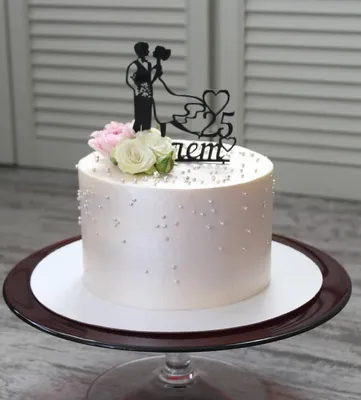 Дизайн торта на годовщину свадьбы - 65 photo