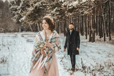 свадьба зимой | фотограф и видеограф на свадьбу Рязань Коломна Москва