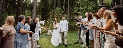 Свадьба на природе в стиле полотен Клода Моне — PORUSSKI.me