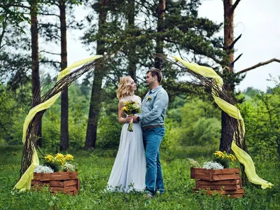 Свадьба в лесу: идеи празднования.