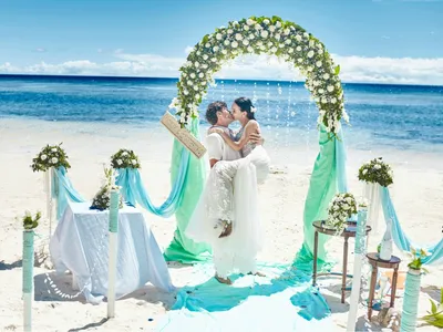 Свадьба на Мальдивах на острове Камаду