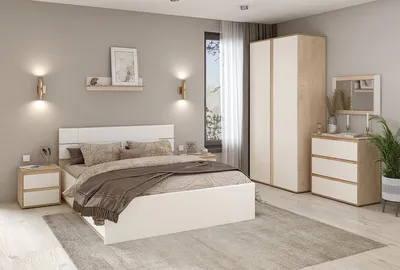 Купить модульную спальню Лея в Владивостоке в интернет-магазине мебели