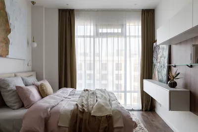 Спальни с белыми стенами – 135 лучших фото дизайна интерьера спальни |  Houzz Россия