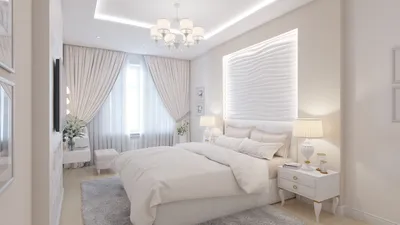 Дизайн светлой спальни в современном стиле - 59 фото