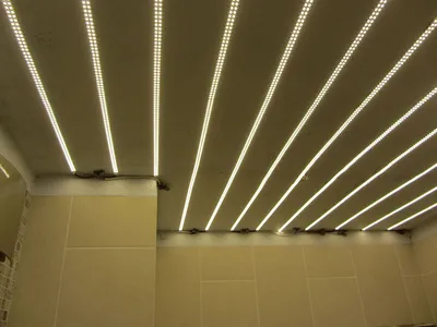 Светящийся потолок - засветка натяжного потолка и потолочных ниш