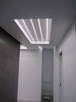 Светящийся потолок - засветка натяжного потолка и потолочных ниш