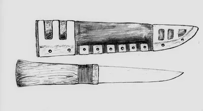 Традиционные ножи коми. Часть первая - Охотничий портал