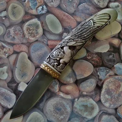 Пара ножей в славянской тематике | Пикабу