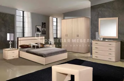 Мебель для спальни в современном стиле ᐈ купить современный спальный  гарнитур в Москве