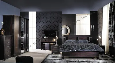 Спальня Мира БЛЛ венге — купить со склада в интернет магазине мебели