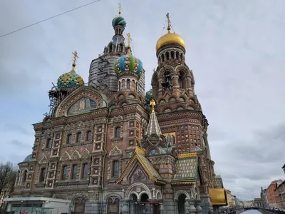 Храм Спаса-на-Крови, канал Грибоедова / Санкт-Петербург. Атмосфера великого  города / Фотография