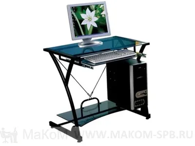 Купить стеклянный письменный стол TetChair Dark Wader WRX-01 недорого от  производителя в СПб
