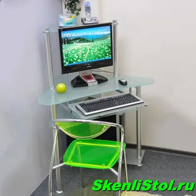Угловой компьютерный стол G003G2 купить в интернет магазине Скенли