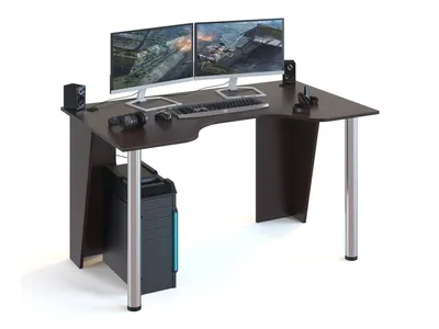 Игровой компьютерный стол КСТ-18 купить недорого в Санкт-Петербурге в  интернет-магазине ПЯТАЯ ТОЧКА