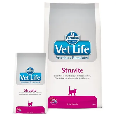 Фармина Vet Life Cat Struvite диета для кошек при мочекаменной болезни ( струвиты) 10кг АГ купить, отзывы, фото, доставка - Клуб Шопоголиков  \"Самарские