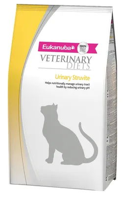 Сухой лечебный корм для кошек EVD Urinary Struvite при мочекаменной болезни  (струвиты) 1,5 кг по цене от 1312 рублей — купить в Москве в зоомагазине