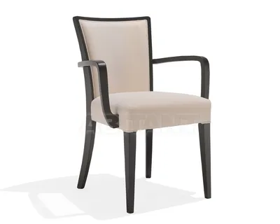 Стул с подлокотниками белый Fedele Chairs Srl LINDA_P , каталог элитных  стульев: фото, заказ на ABITANT , Москва