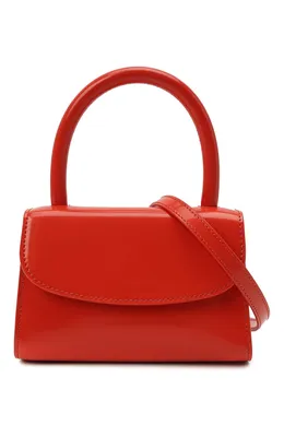 Женская красная сумка mini BY FAR купить в интернет-магазине ЦУМ, арт.  21PFMINASCWSMA