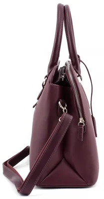 Женская вместительная сумка бордового цвета David Jones (28236) купить в  Киеве, цена | MODNOTAK