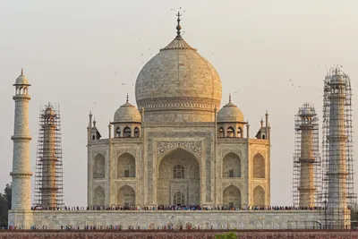 Файл:Agra 03-2016 04 Taj Mahal from Mehtab Bagh.jpg — Википедия