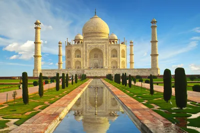 Картинка Тадж-Махал Мечеть Индия Agra India Uttar Pradesh 6520x4346