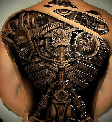 Пример 3Д рисунка татуировки 14.12.2020 №094 -3d tattoo- tatufoto.com -  tatufoto.com