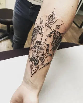 Татуировки для знаков зодиака. Близнецы | foto tattoo | ТАТУ