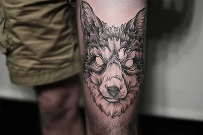 эскизы тату женские волк 14.09.2019 №014 - female wolf tattoo sketches -  tatufoto.com - tatufoto.com