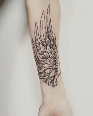 Tattoo wing | Татуировка крыло | Татуировка крылья, Татуировка на  предплечье, Маленькие женские татуировки