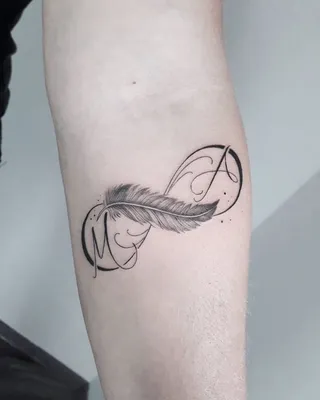 Значение татуировок с символом бесконечности - TopTattoo
