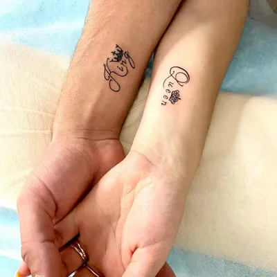 Модные парные тату: 10 идей красивых татуировок для влюбленных | theGirl