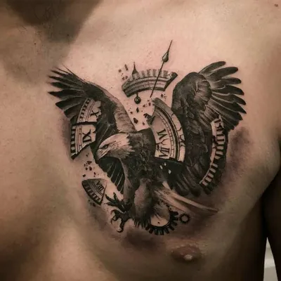 Наколка орла: символ силы и свободы - Tat Pix