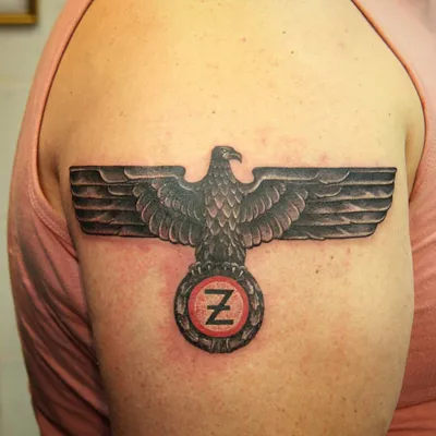 Татуировка на плече - Орел. Тату сделана профессиональным … | Flickr
