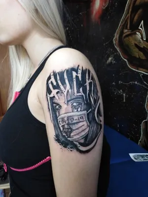 Омичка сделала татуировку в память о коронавирусе — СуперОмск