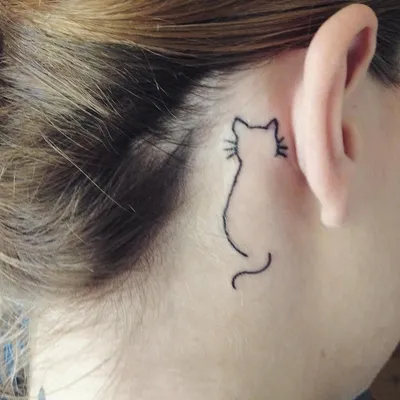 25 классных татуировок с кошками, которые оценит каждый любитель кошачьих