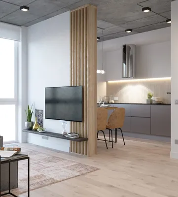 ТВ-зона в гостиной в современном стиле | Дизайн гостиной, Интерьер, Дизайн  интерьера
