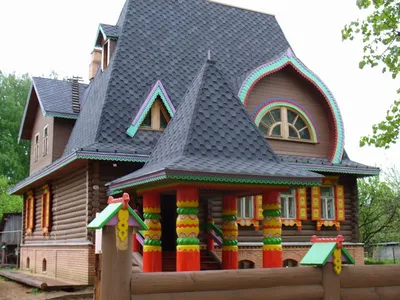 Идеи на тему «Расписные терема» (33) | русская архитектура, народная  архитектура, деревянная архитектура
