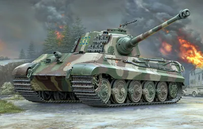 Diecast Atlas 1/72 Tiger 2 II World War Tank Военные модели Несколько вариантов | Ebay