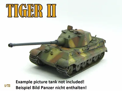 Malzburg Modellbau: Lackierung - Tiger II