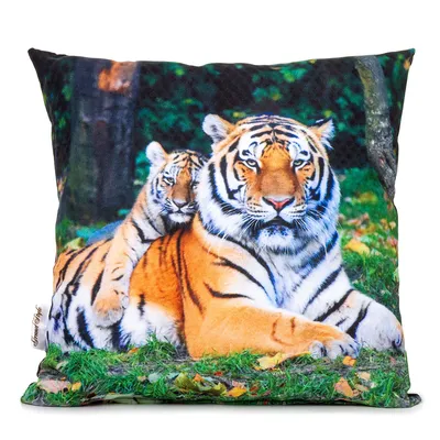 ᐉ Статуэтка Тигрица с тигренком на отдыхе 39х22х21 см (СП320 цв)
