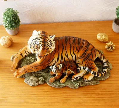 Тигрица с тигренком, цена 1157 грн — Prom.ua (ID#625416977)