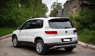 Диффузор заднего бампера VW Tiguan (1-2 выхлопа). Купить диффузор заднего  бампера vw tiguan (1-2 выхлопа) от Hard-Tuning.ru