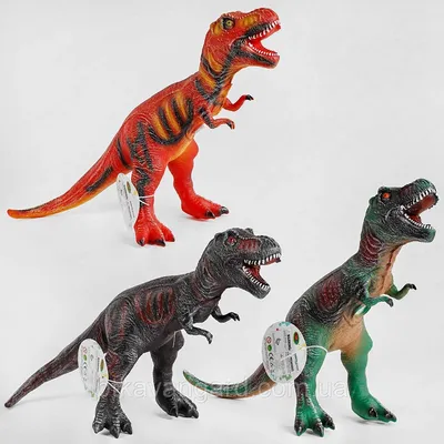 Динозавры: Игрушка динозавр \"Тирекс\" Рычащий 25*65