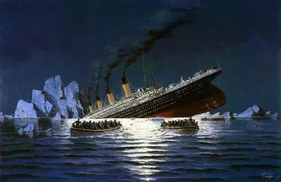Титаник со дна фото