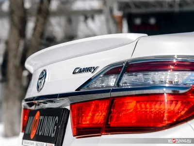 Спойлер лип Toyota Camry V 55 (2014 - н.в.)