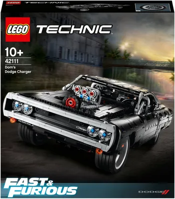 Конструктор LEGO Technic 42111 Dodge Charger Доминика Торетто 42111 купить  в интернет-магазине Layon.ru