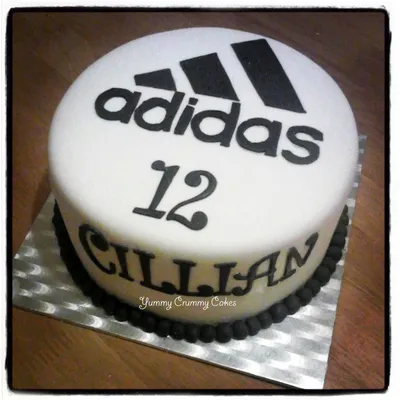 Adidas cake | Birthday cakes for teens, Birthday cake for him, Cake
