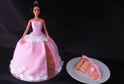 Сливочный торт «Барби» из мастики, рецепт с фото и видео — Вкусо.ру