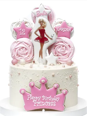 Торт \"Barbie\" Киев | Торт на 16-летие, Торт для девочки, Детский торт